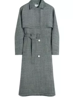 All’s Fair S01 Sarah Paulson Grey Coat