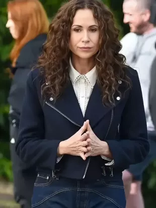 Minnie Driver Run Away 2026 Biker Jacket