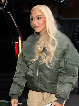 Gwen Stefani NYC Bomber Jacket