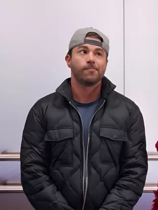 Giftmas Mark Rober Black Puffer Jacket