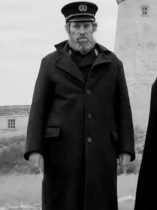 The Lighthouse Thomas Wake Black Long Coat
