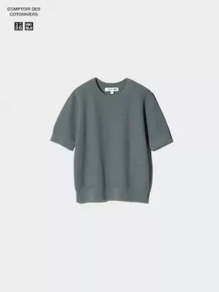 Cotton Popcorn Sweater