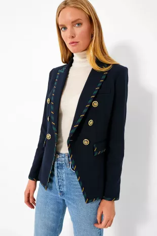 Miller Striped Piping Dickey Jacket