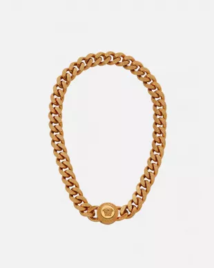 Medusa Necklace Gold