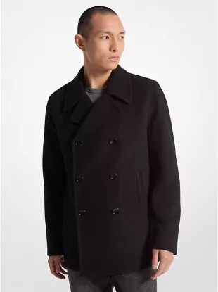 Double-Breasted Peacoat