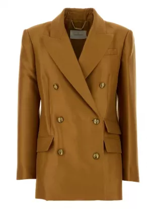 Caramel Wool Blend Hypnotic Blazer