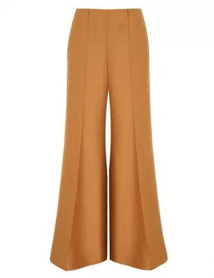 Hypnotic Wool Silk Slim Flare