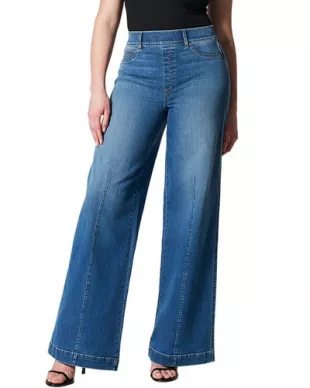 Spanxshape™ Everywear Seamed Front Wide Leg Jean