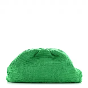 Sponge Fabric The Pouch Clutch Grass