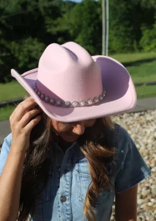 Faith Pearl Cowboy Hat