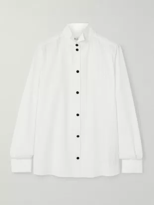 Hadiya Poplin Shirt Tux