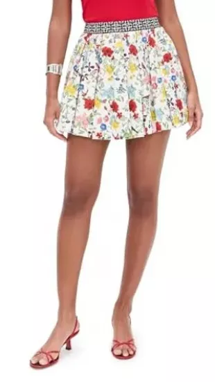 Haven Full Flare Mini Skirt