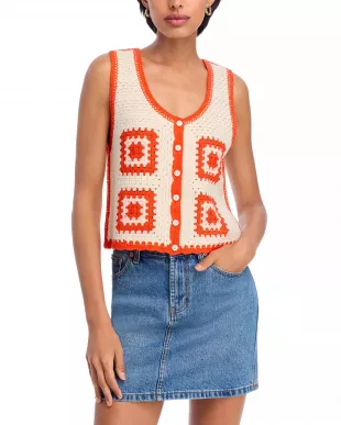 Grandfather Crochet Tank