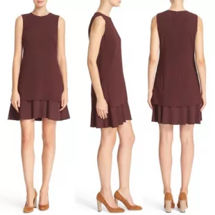 Malkan Flared Hem Dress