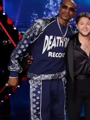 The Voice S28 Finale Snoop Dogg Blue Tracksuit