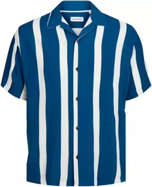 Jjjeff Resort Striped SS Relaxed Shirt