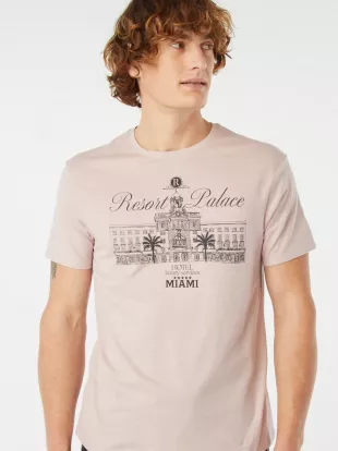 Short Sleeved Printed T Shirt