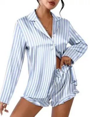Satin Pajama Sets