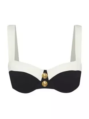 Alexandria Colorblock Bikini Top
