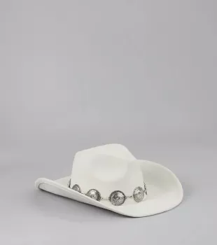 Giddy Up Glam Western Hat