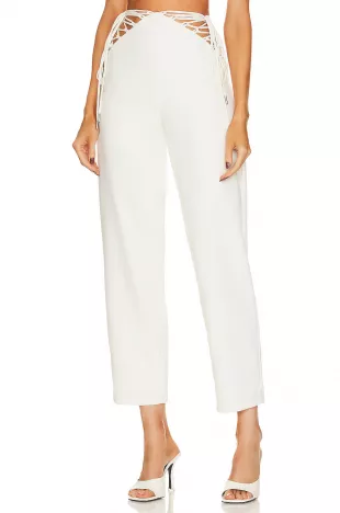Emmy Pants in Ivory