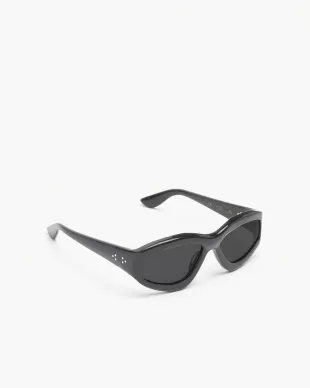 Irfan Black Acetate Sunglasses