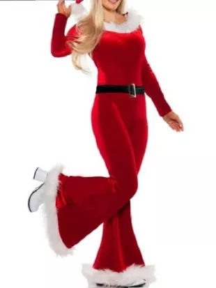 The Thundermans Undercover Kira Kosarin Christmas Santa Jumpsuit