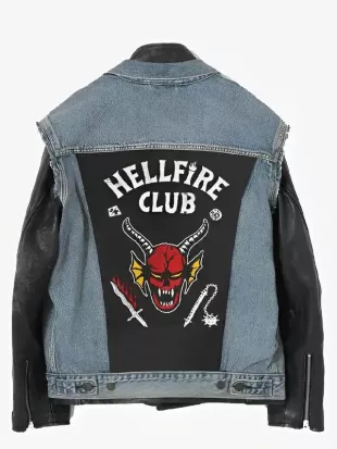 Stranger Things Eddie Munson Hellfire Club Jacket