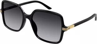 GG1449S Black/Grey Shaded 55/19/140 women Sunglasses
