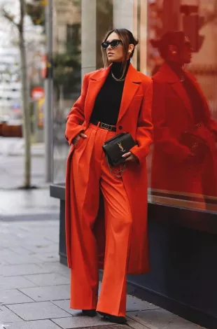 Orange Coat