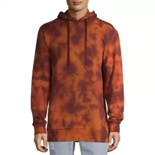 Long Sleeve Relaxed Fit Cotton Polyester Hoodie
