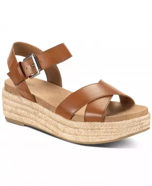 Emberr Espadrille Platform Wedge Sandals