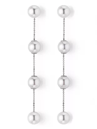 Delicate Pearl Earrings