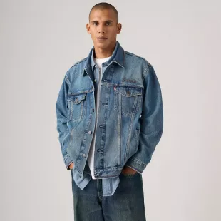 Men's Relaxed Fit Trucker Jacket