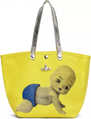 Baby Printed Canvas Utility Small Bag