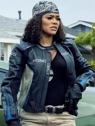 The RIP Teyana Taylor Black Leather Jacket