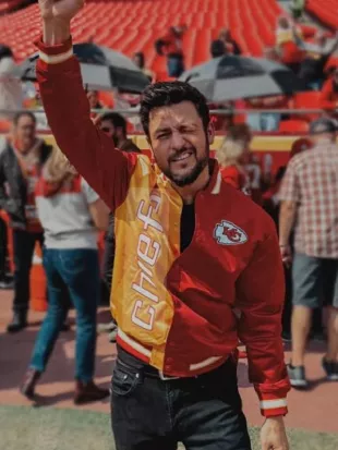 Holiday Touchdown: A Bills Love Story 2025 Tyler Hynes Jacket