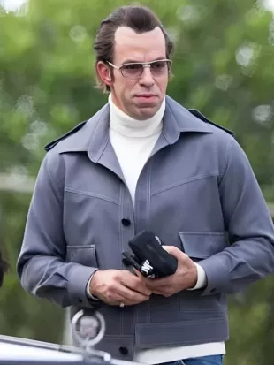 Madden 2026 Christian Bale Gray Jacket