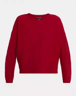 Crewneck Felted Wool Sweater