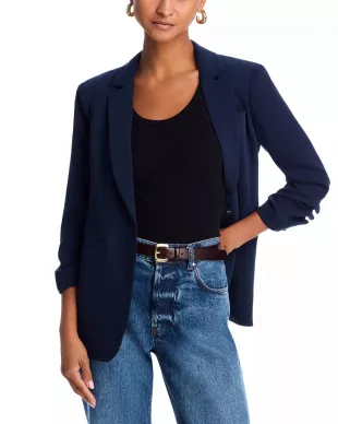 Khloe Blazer in Navy
