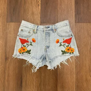 501 Cut Off Denim Shorts
