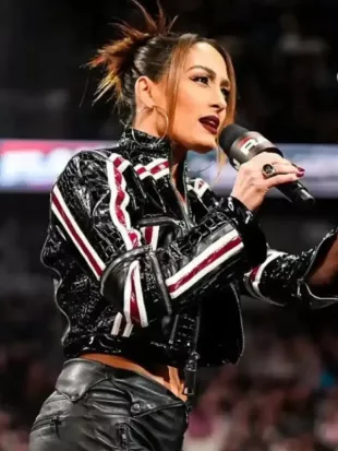 Nikki Bella Monday Night RAW Black Jacket