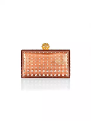 Tequila Crystal Embellished Clutch