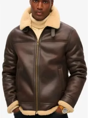 Twelve Dates Til Christmas Toby Sandeman Leather Jacket