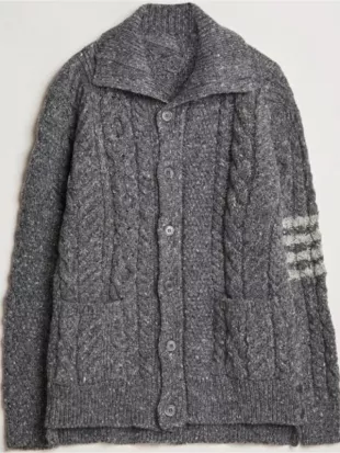 All’s Fair 2025 Reggie Ramirez Gray Cardigan