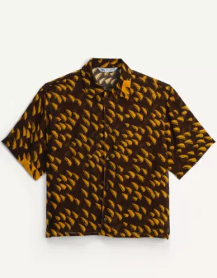 Geometric Print Shirt