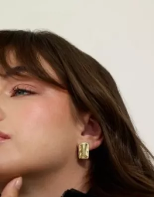 Supermodel 90s Flat Statement Earrings