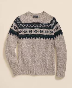 Cotton Fair Isle Sweater