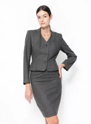 Collector 1995 Hourglass Skirt Ensemble