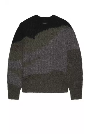 Sur Colorblock Alpaca Blend Sweater